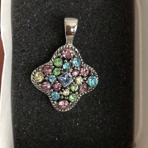 Lia Sophia multi colored pendant